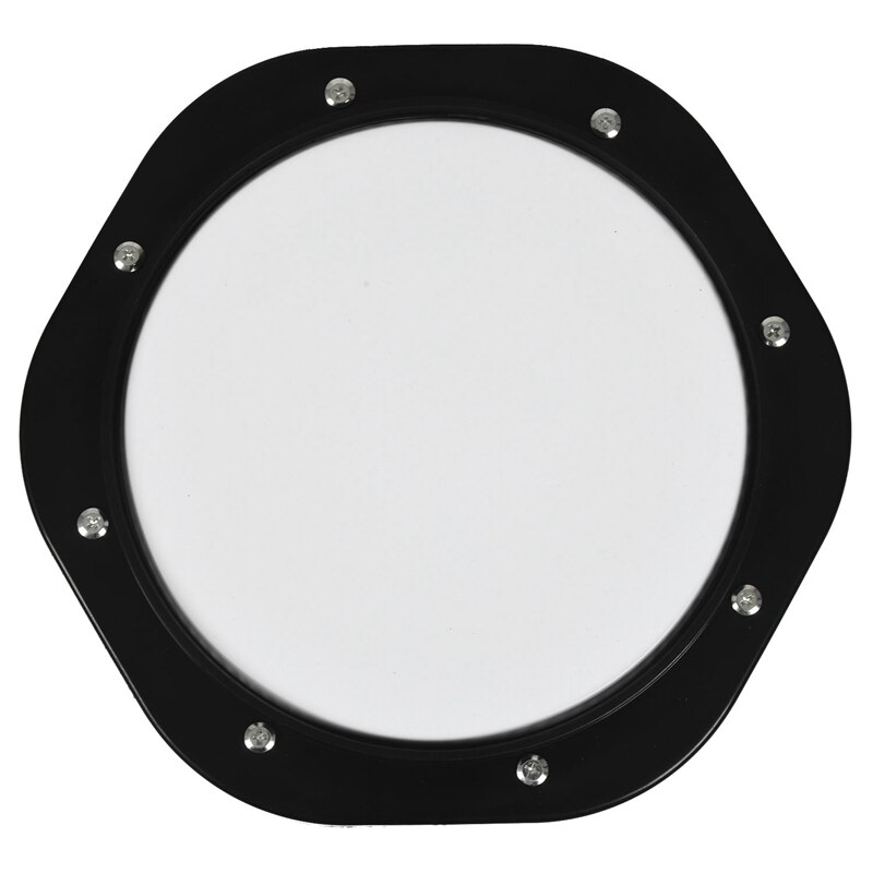 10 inch zwarte dumb drum oefen jazz drums training buikspier drum pad met drumstokken en tas