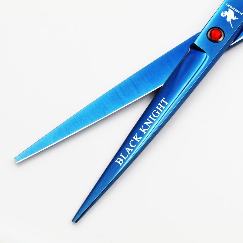 Pet Grooming Scissors 7 Inch Cutting Scissors Barber Pet Shears Blue Style with Comb
