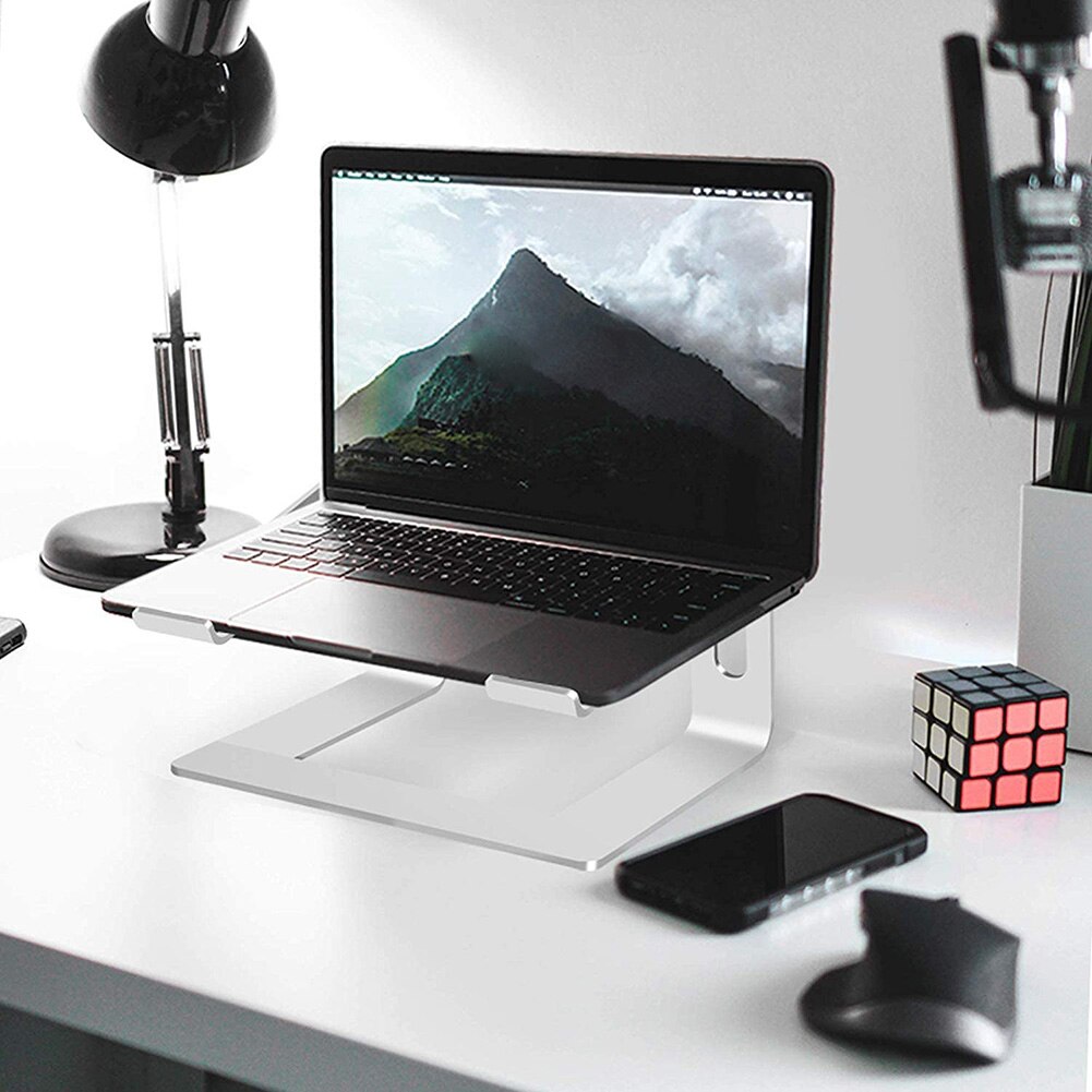 Portable Laptop Stand Aluminum Alloy Notebook Support Computer Cooling Bracket Riser Laptop Holder for Macbook Air Pro