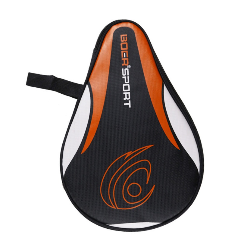 Portable Table Tennis Racket Bag Waterproof Table Tennis Racket Cover Paddle Ping Pong Paddle Pouch with Ball Case: Default Title