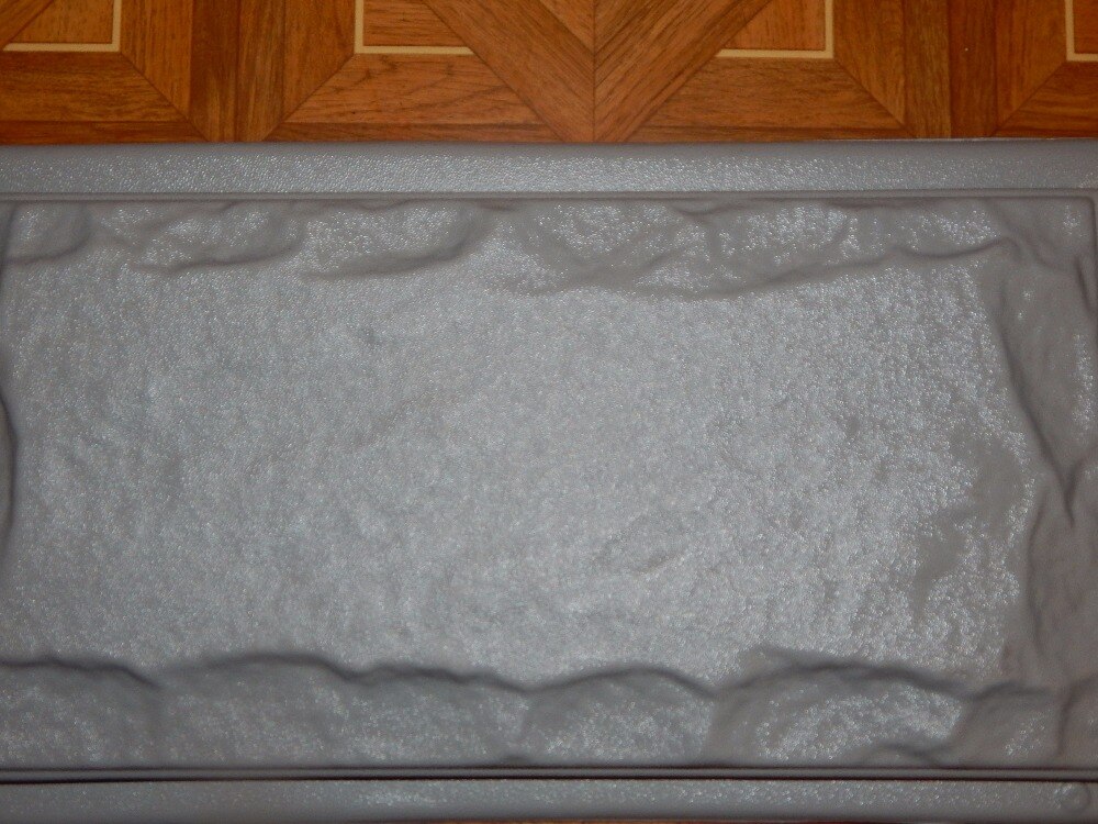 Plastic Molds for Concrete Plaster Wall Stone Cement Tiles 1pcs Big Stone Decorative wall molds