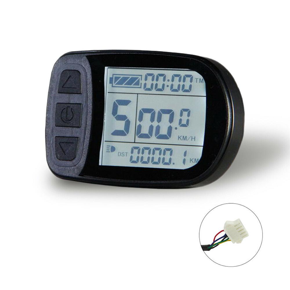 Waterproof Bicycle Conversion Accessories KT-LCD5 E-bike Meter Display for KT Controller Made of Materials Durable