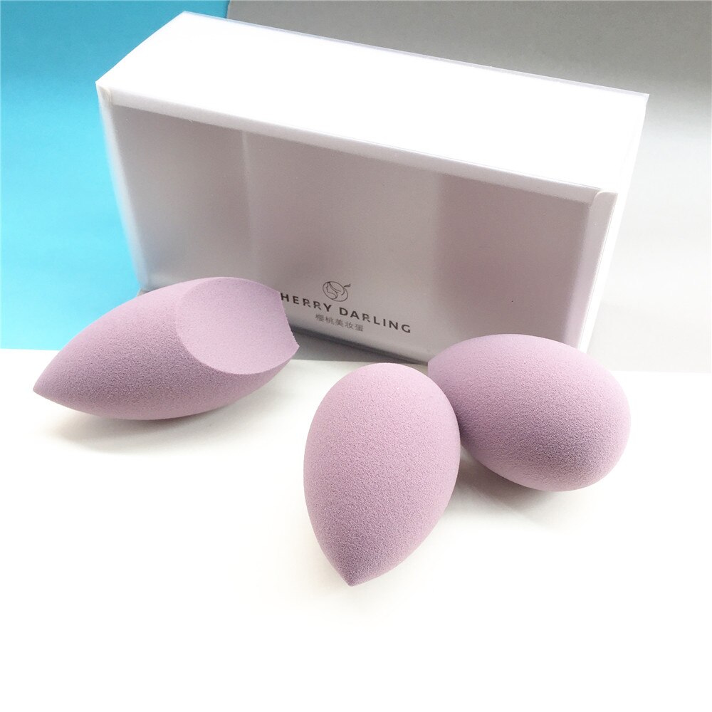 bdbeauty Makeup Sponge Blender Morandi-Purple Series - Different-Shape Ultra-Soft Latex-Free hydrophilic Makeup Blenders