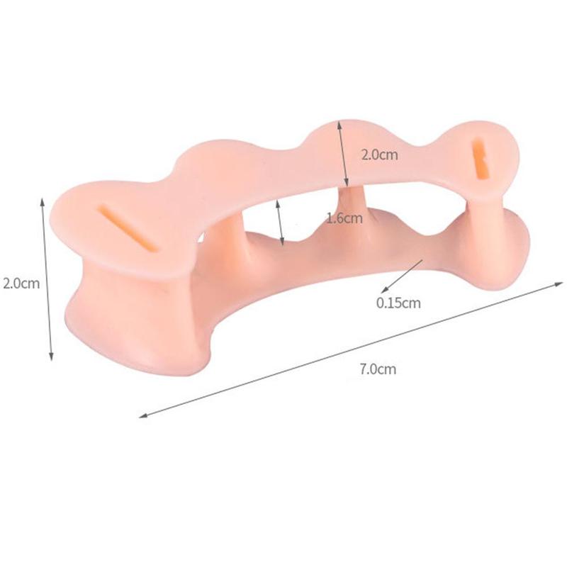 EEN paar Hallux valgus orthese Siliconen Separator Hamer Teen Bunion Relief Hallux Valgus Voeten Care Tool