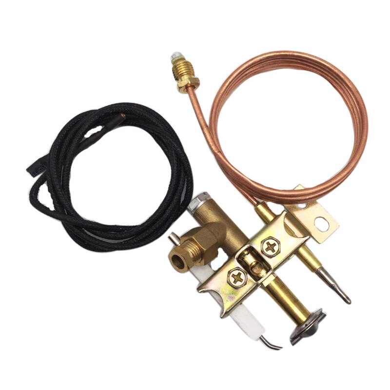 Friteuse à gaz EARTH STAR, brûleur pilote universel avec fil piézo de 900mm et filetage de thermocouple M9X1