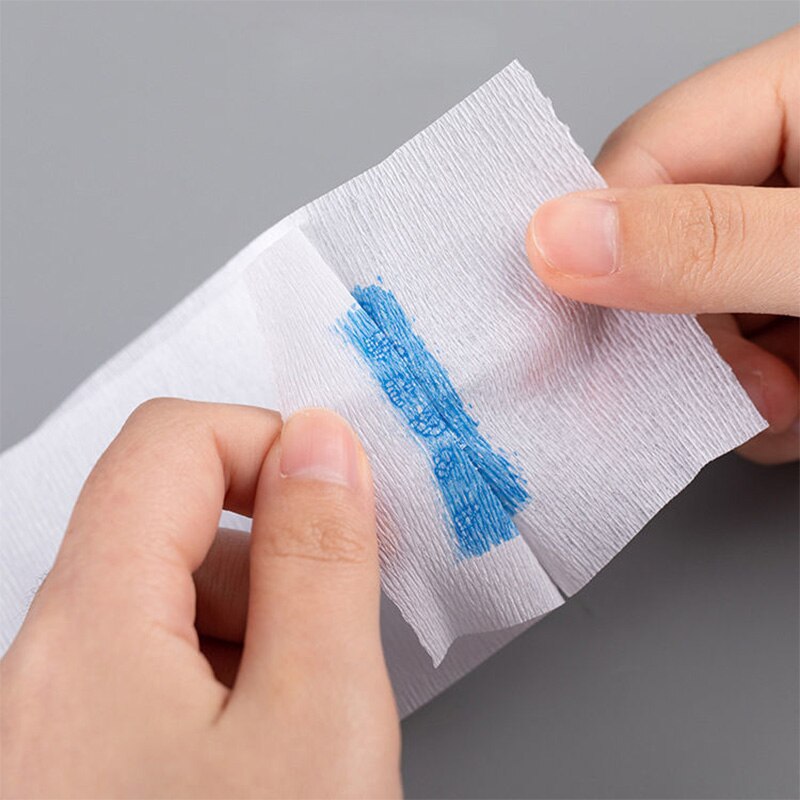 1 rulle engångs frisyrhalsar frisörkrage frisyrkappe som täcker halsen papper rulle klippning omlott förkläde täcka tillbehör