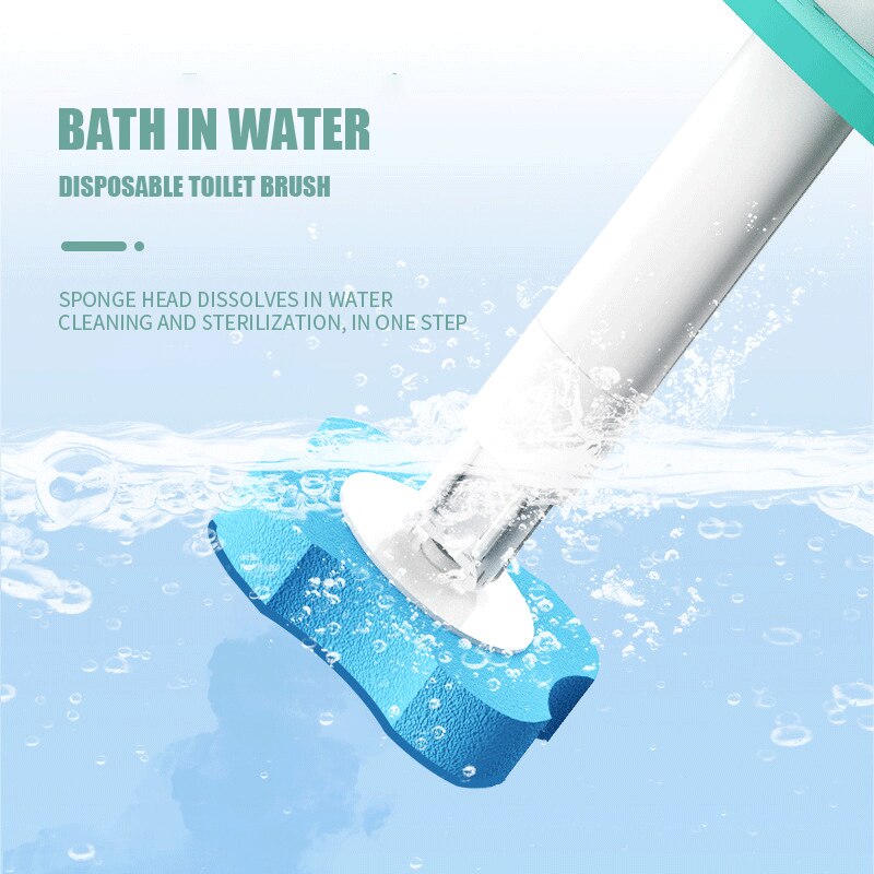 Jednorazowa szczotka robić wc z szczotka wymienna głowica ścienna szczotka robić czyszczenia z płyn czyszczący robić czyszczenia łazienki
