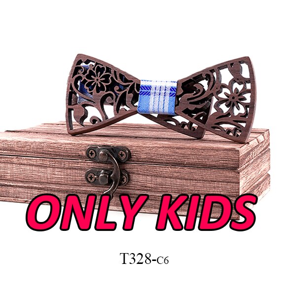Adult and kids Wooden bow tie Set ties for kids necktie bowtie gravata casamento school bow ties for students boy bow ties: Silver