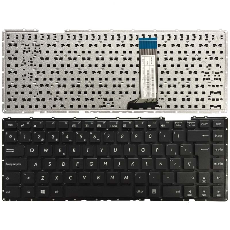 Spaans Laptop Toetsenbord Voor Asus X455 X455D X455DG X455L X455LA X455LB X455LD X455LF Sp Toetsenbord