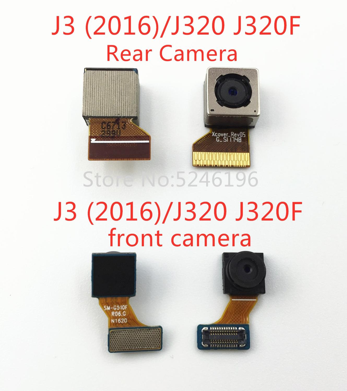 Terug big Hoofd Achteruitrijcamera front camera Module Flex Kabel Voor Samsung Galaxy J3 ) \ J320 J320F Flex Kabel Vervangen