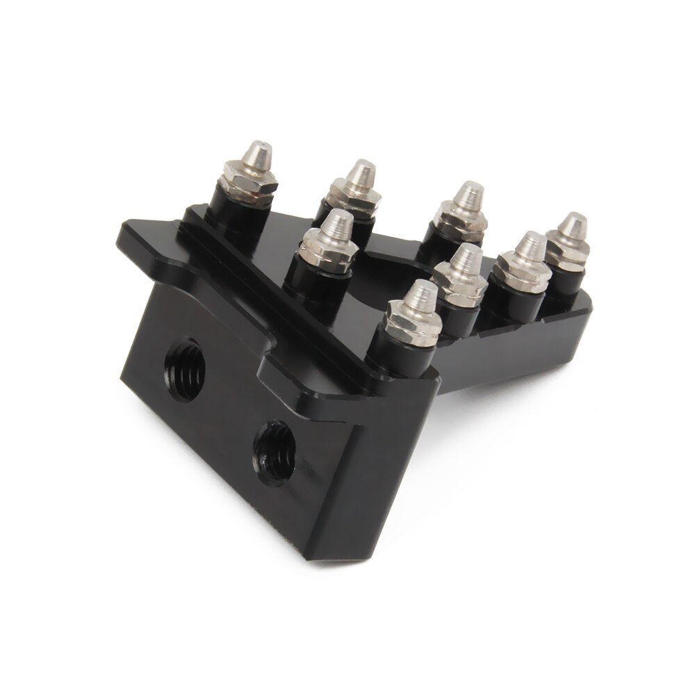 Motorfiets achter hydraulische rempedaal hendel voor pit dirt bike 50cc 110cc 125ccmet een veer (1pc, zwart | NL
