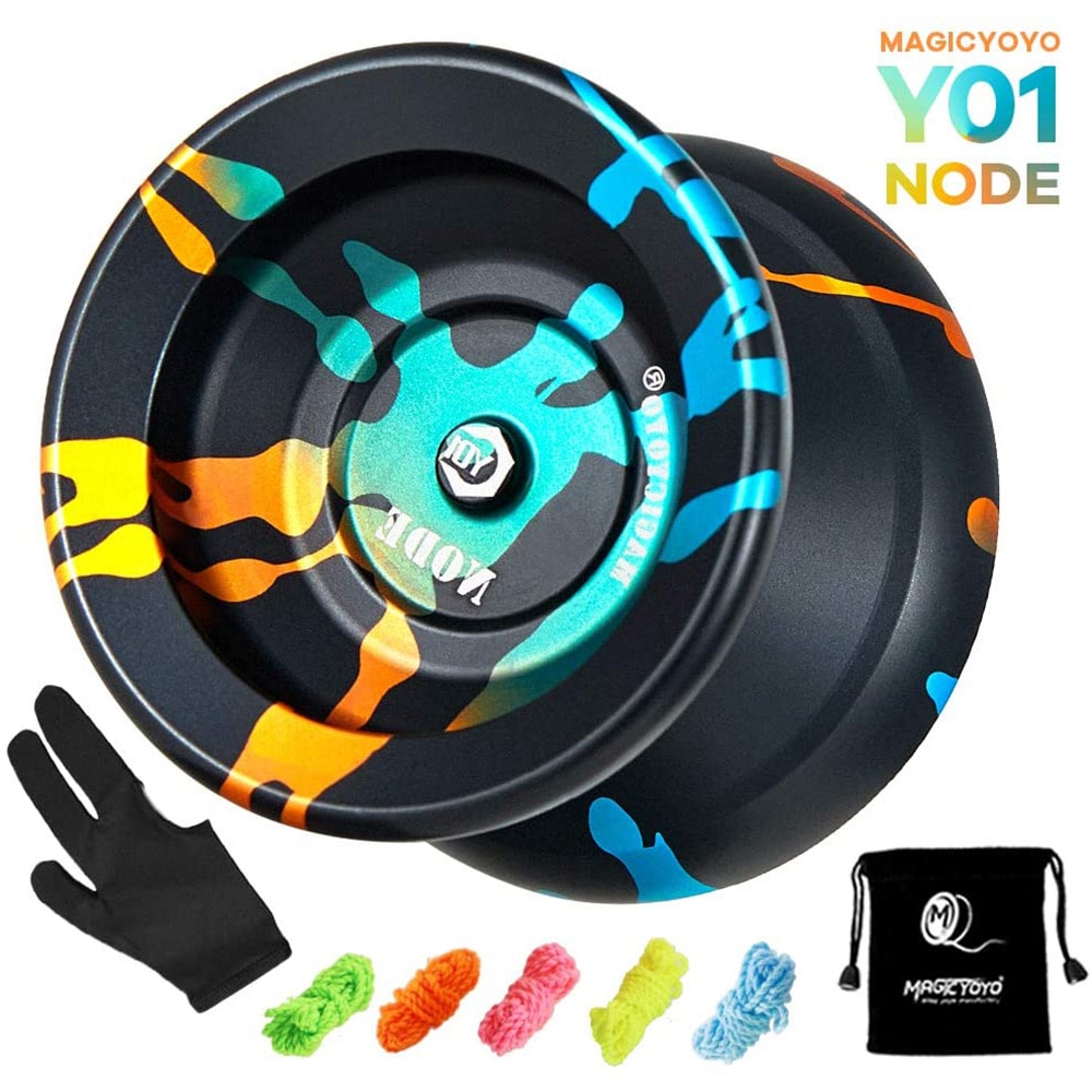 Magicyoyo  y01 professional alloy yoyo no longer responds, yoyo 10 ball stainless steel kk bearing yoyo for advanced players, for children and beginners