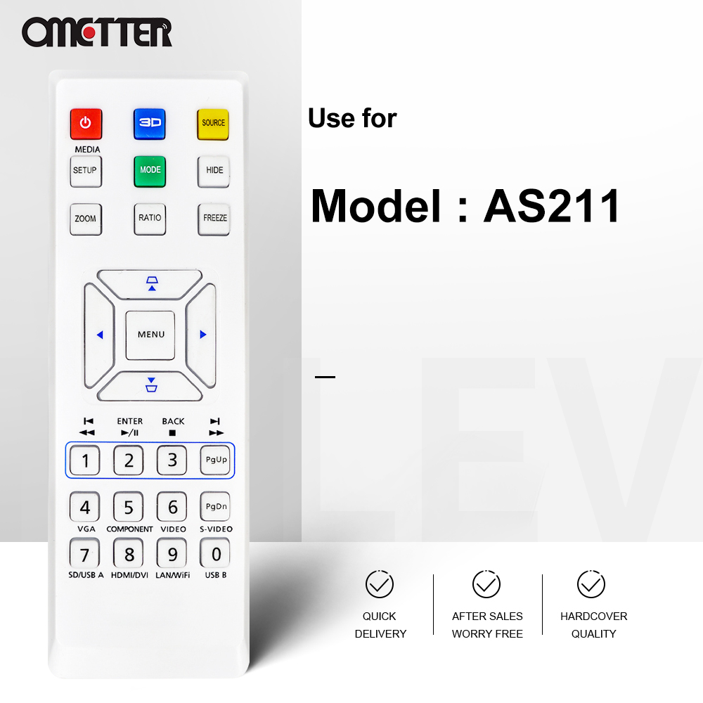For ACER Projector Remote Control V12S AS211 E-26091 E-26171 RC-JSE28-190 H7532BD E152D H6510BD P1341W H5360BD P1283 V12X AX316