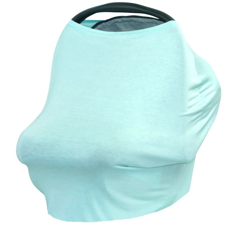 3 In 1 Multi Use Cover Lactation Nursing Cover Solid Color Baby Carseat Cover Newborn Breastfeeding Cape Shopping Pram Stroller: ZC0001