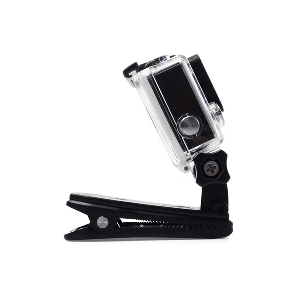 Sac à dos caméra d'action 360 degrés rotatif sac à dos chapeau pince de fixation pour Gopro Hero 5 3 4 Session pour Go Pro accessoire