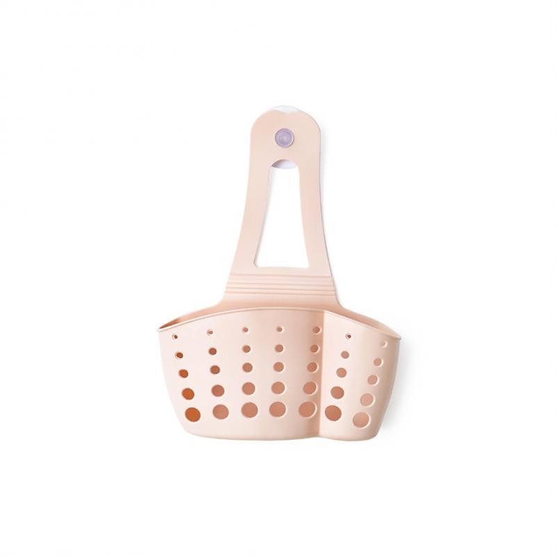 Kitchen Sink Holder Hanging Drain Basket Adjustable Soap Sponge Shelf Organizer Bathroom Faucet Holder Rack Kitchen Accessories