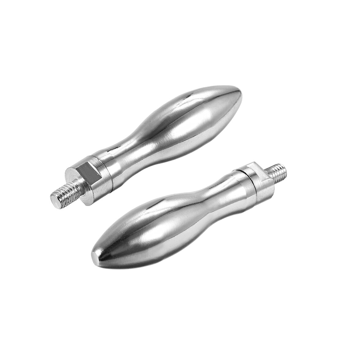 Uxcell Uxcell 1-2 Stck Spann Griffe Schraube Knöpfe Handgriffe M8/M10/M12 x 12mm Gewinde kunststoff Metall Dreh Griff Griff