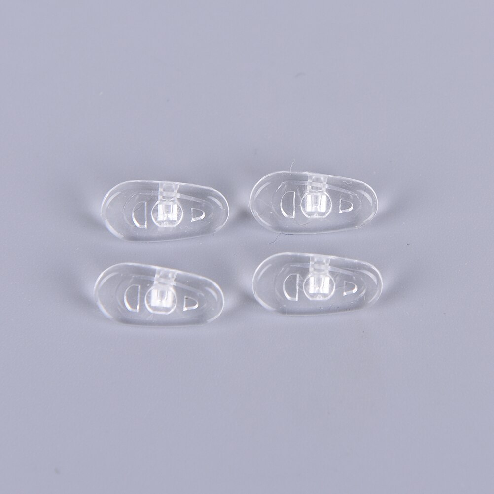 10 stuks = 5 paar handige, zachte, antislip siliconen neuspads voor brillen, zonnebrillen, schroefdopjes