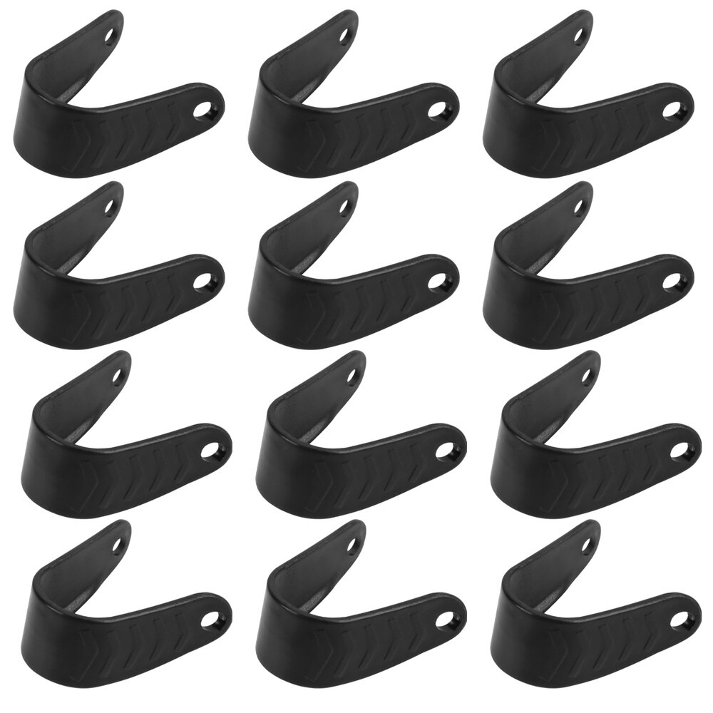 15Pcs Mask Nose Clips Riding Cycling Dust Mask Nose Clips Nose Bridge Fixator Face Mask Nose Clips for Outdoor (Black)