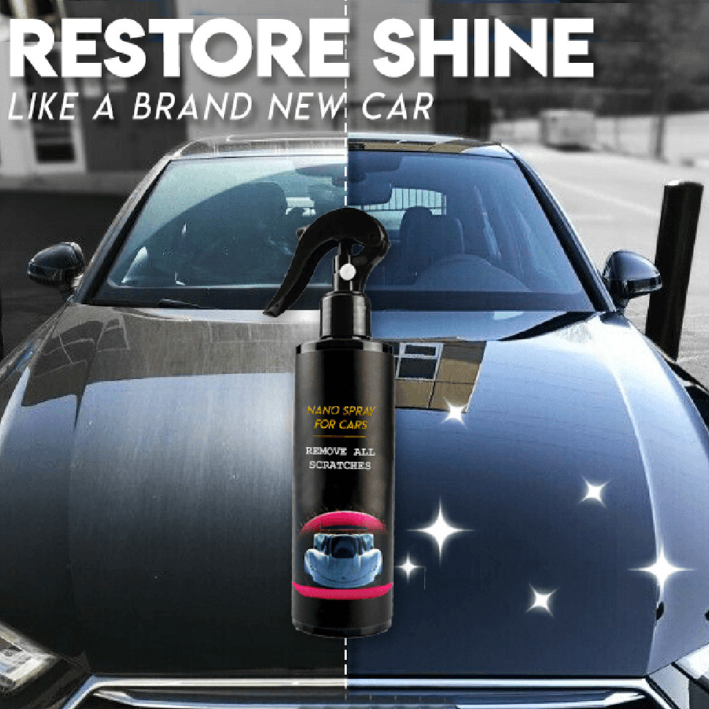 Anti-Scratch Auto Liquid Coat Super Hydrophobic Glass Coating Paint Care Polish Detailing Coating Car Scratch Repair Spray 120ml