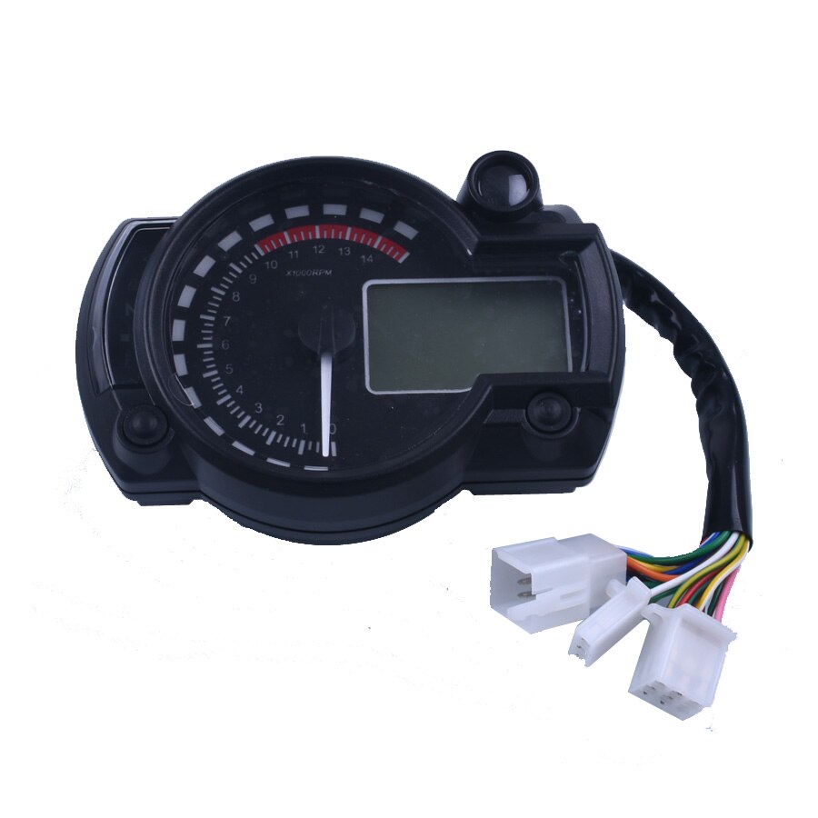 15000 varv / min modern koso  rx2n liknande lcd digital motorcykel vägmätare hastighetsmätare justerbar max 299km/ timmar