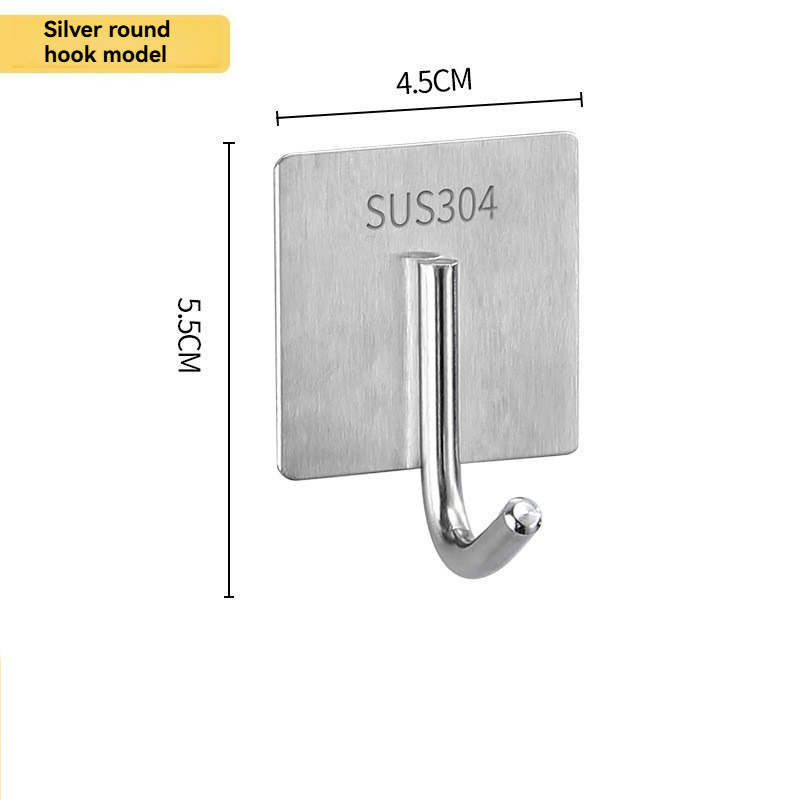Multi-purpose Mop Hooks Adhesive Wall Hanging Mop Rack Broom Hanger Hook Kitchen Bathroom Home Organizer Accessories