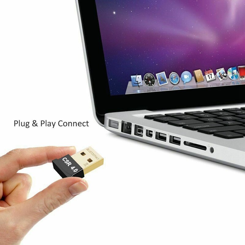 Usb bluetooth mini adaptador csr v 4.0 dongle modo duplo sem fio usb 2.0/3.0 bps para windows xp win 7