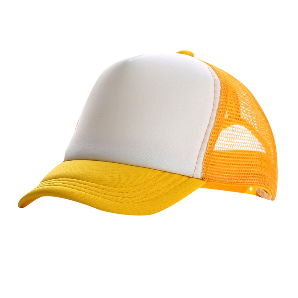 1PCS Della Protezione Dei Bambini Casual Maglia Pianura Berretto Da Baseball Regolabile Cappelli di Snapback Per Il Ragazzo Ragazza Hip Hop Trucker Cap Streetwear cappello papà: F