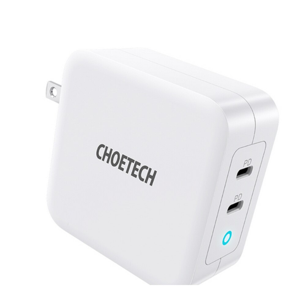 100W GaN Dual USB tipo-C cargador para iPad Pro cargador de pared para iPhone 11 Pro Teléfono para Samsung/Huawei/ASUS/Lenovo/DELL Tablet: JP