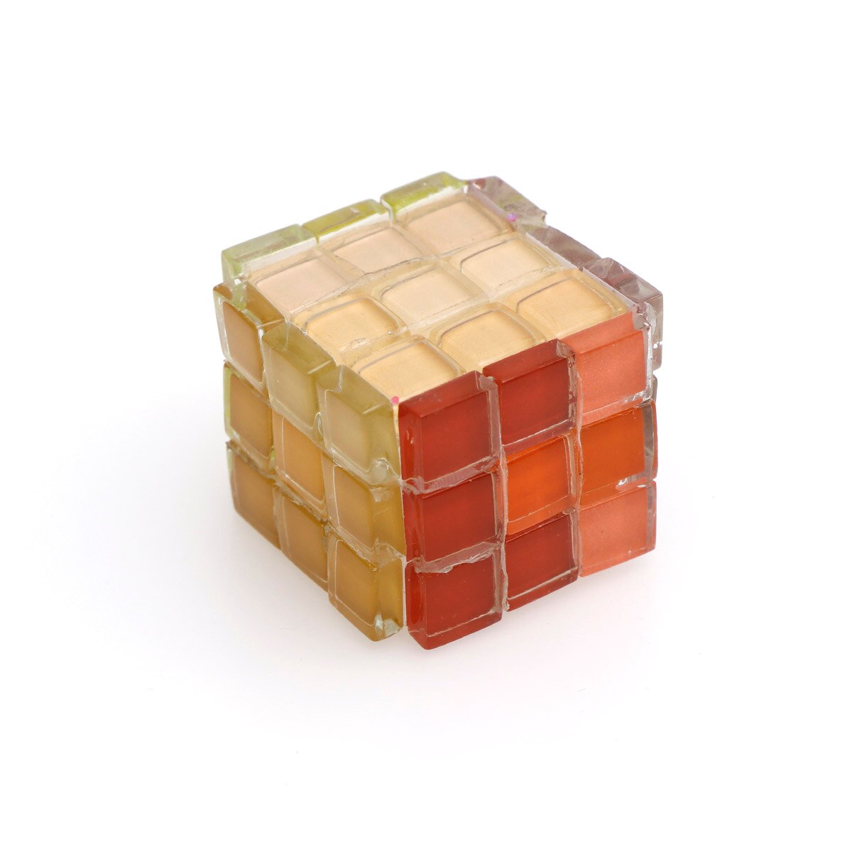 Geometriske figurer mini krystal mosaik glasfliser håndlavede børnedele 1 cm #39 firkanter