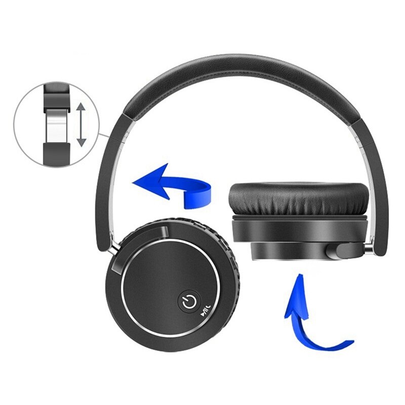 Anc Active Noise Cancelling Wireless Headphones Bluetooth 4.1 Headphones Noise Cancelling Sports Headphones