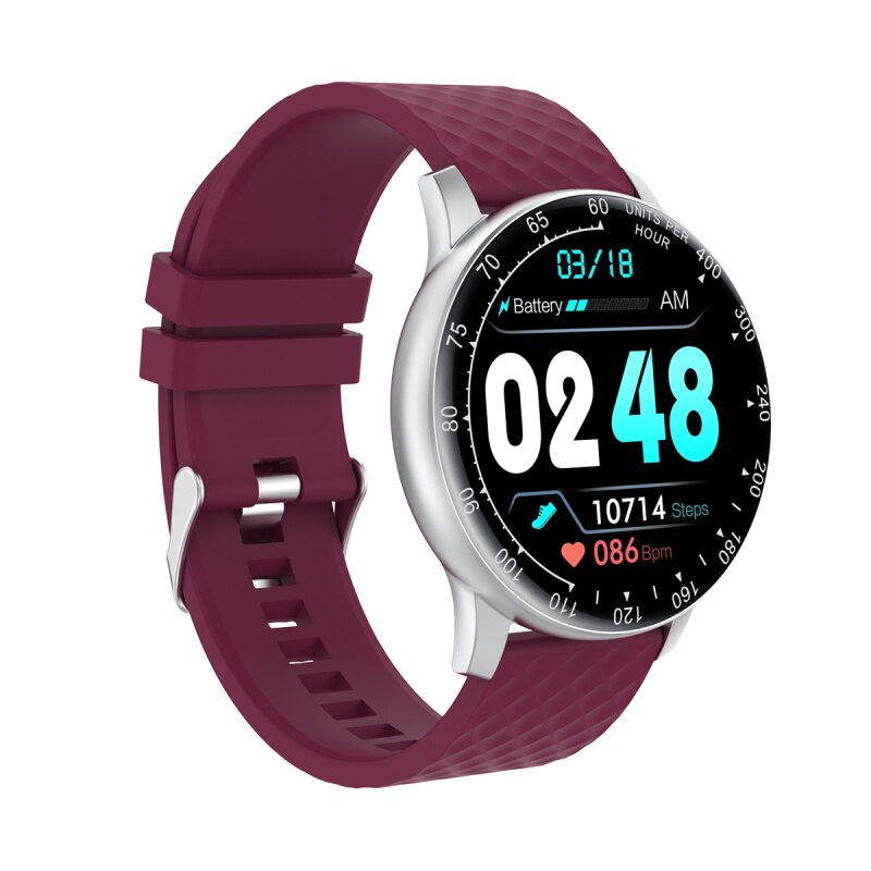 H3 Smart Bracelet Watch Monitor Heart Rate Blood Pressure Cycle Reminder Waterproof Clock Girls Cycle Reminder Wristband: 2 purple