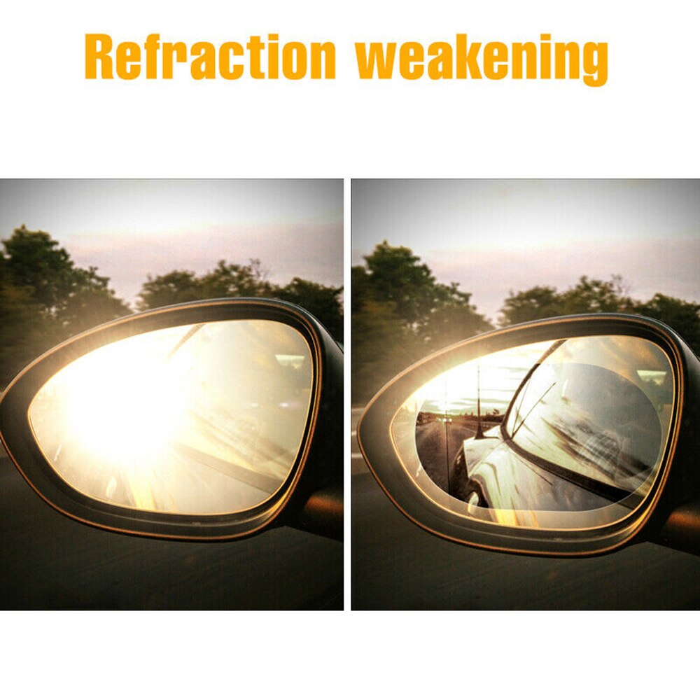 Mirror Protector Film Anti-Glare Rearview Transparent Tools Accessories
