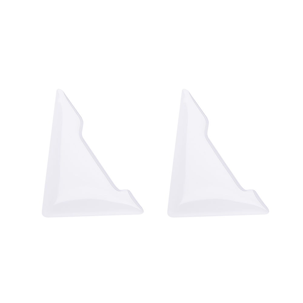 Autodeur Hoekbeschermer Universele Rand Hoek Anti-collision Covers Transparante Siliconen Protectors Anti-Kras Bescherming: Bruin