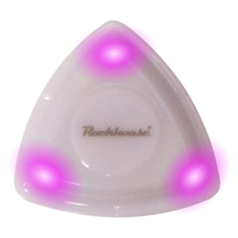 Rockhouse-púa de guitarra LED con luz, No necesita carga, accesorio para guitarra: Default Title