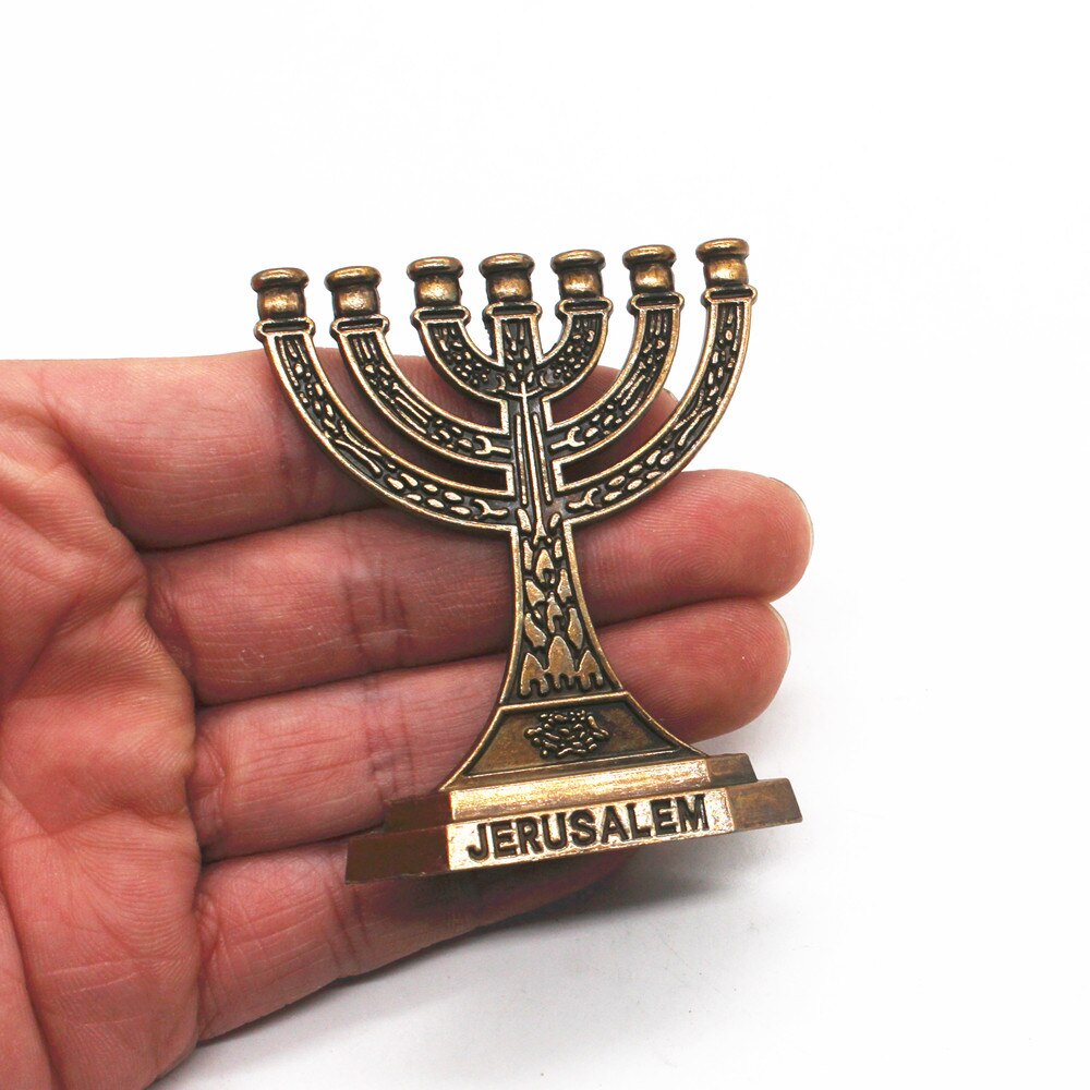 Mini Menorah Woondecoratie Judaica Israël Decor Jeruzalem Kandelaars Mezuzah