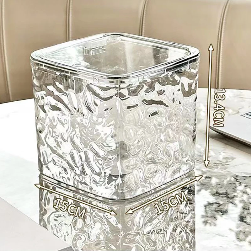 Laundry Pods Container Clear Storage Box For Washing Capsules Dryer Sheets Container Desktop Storage Organizer with Lid: green