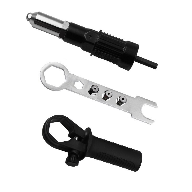 Perceuse de rivetage sans fil, adaptateur d'écrou, outil de rivetage électrique 2.4mm-4.8mm, outil de rivetage, adaptateur de perceuse de rivetage