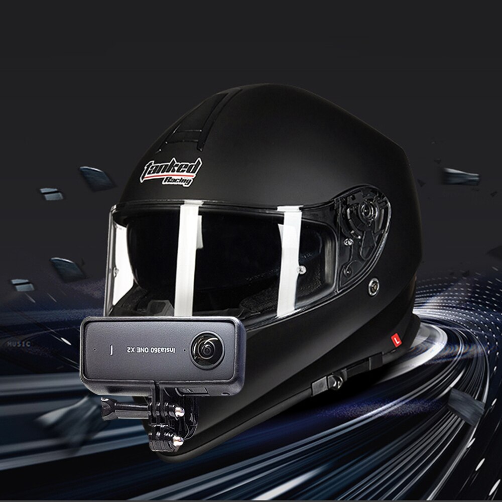 Cage de protection complète à trous précis pour Insta 360 ONE X2, boîtier de caméra, cadre pare-chocs pour Insta 1/4, Ports filetés