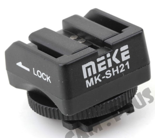 Meike MK-SH21 Flash Shoe Converter Voor Sony nex Camera RX100M2 RX1 RX1R RX100M A6000 A7 A3000 A58 NEX-6 als ADP-MAA