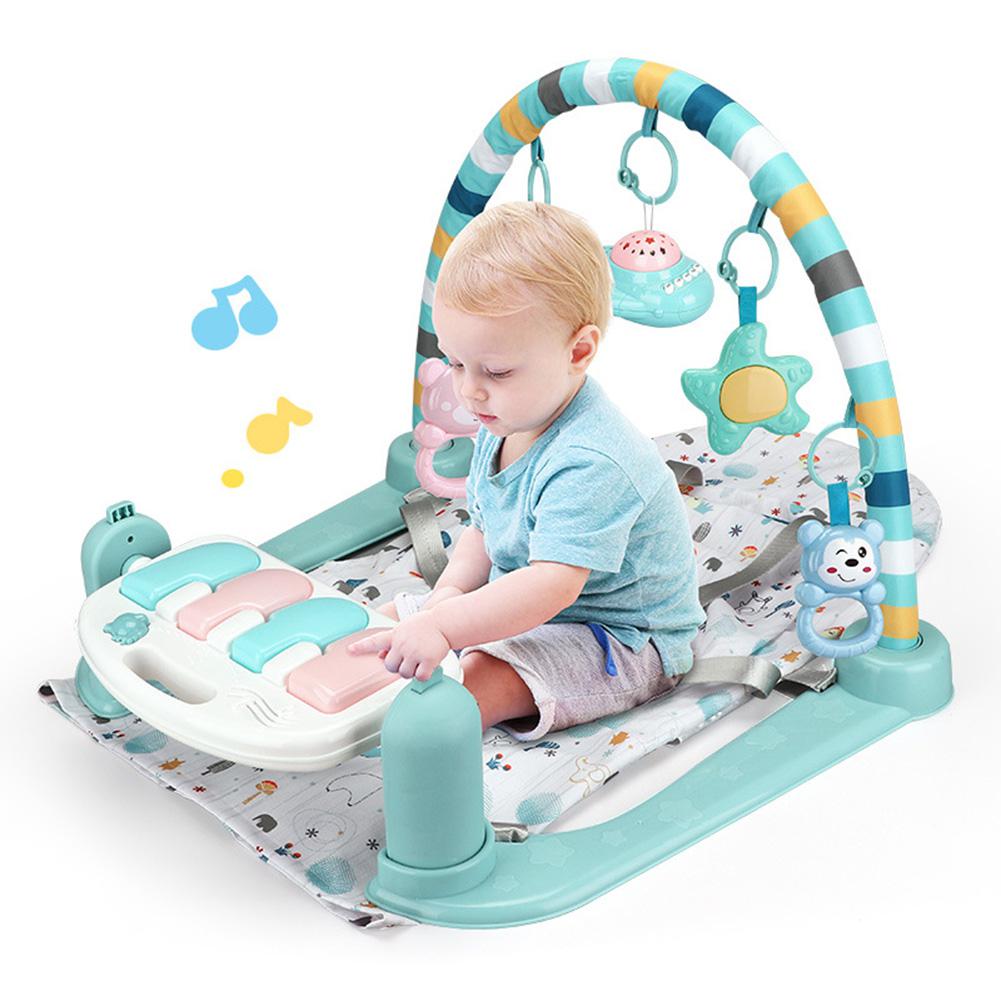 Kidlove 2- i -1 baby fitness klaver foldbar spædbarn musik stol børns tidlige uddannelse legetøj jul