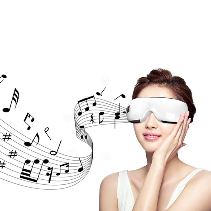 Bluetooth Musik Elektrische Auge Massagegerät Luftdruck Kompresse Augenringe Entfernen magnetisch weit-infrarot Schützen SehvermöGen Augen Pflege