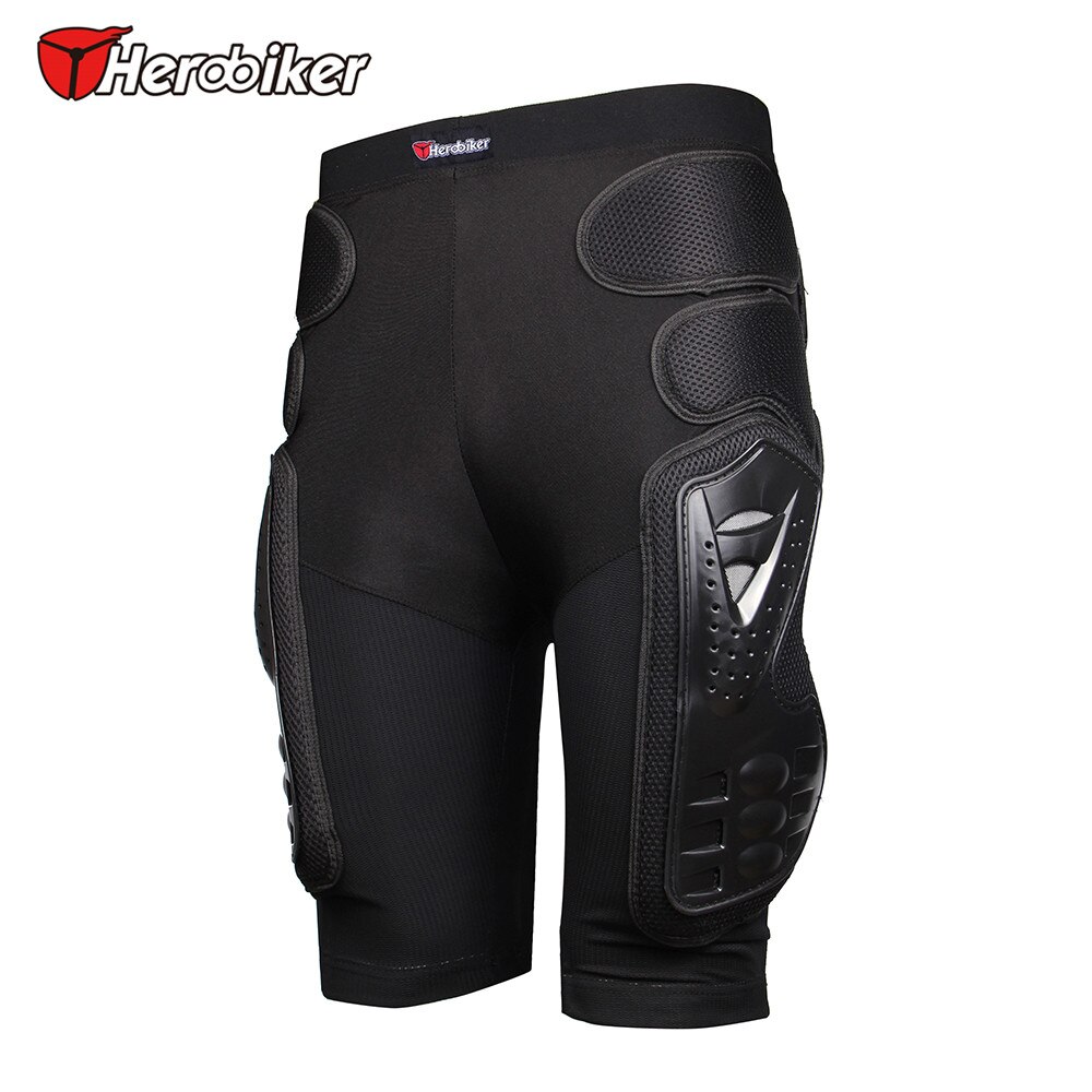HEROBIKER-pantalones cortos de protección para motocicleta DH, armadura para patinaje, esquí, Skateboarding, equipo de protección para deportes extremos, almohadilla para la cadera