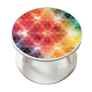 Round Finger Grip Mobile Phone Holder Expanding Stand Grip Support Anti-Fall Foldable Universal for Smartphone: A1430