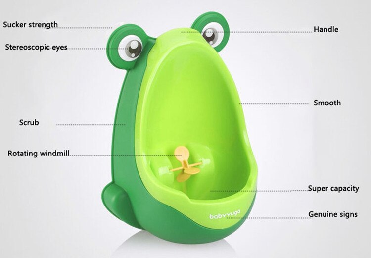 Vegghengt låve baby potte toalett trening låve urinal gutt plast toalettsete babypleie spor produkt