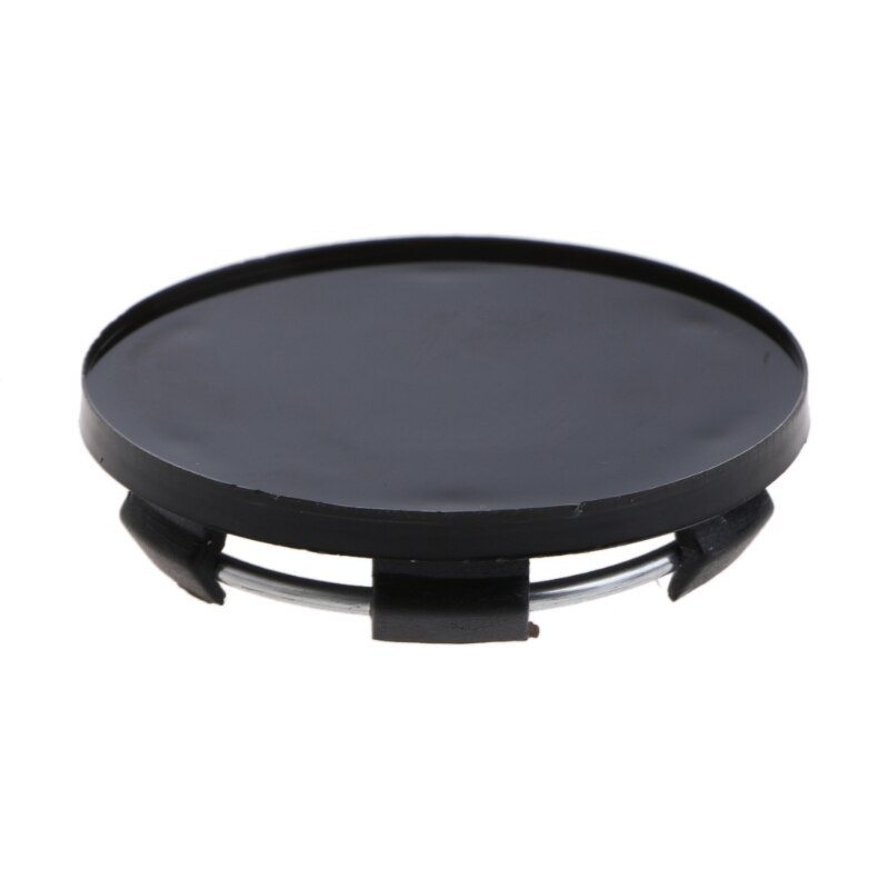 Tapacubos Universal Negro De 68 Mm - Para SUV, Camión O Turismo, Protege El Cubo De La Rueda | Fácil Instalación, Mejora La Apariencia