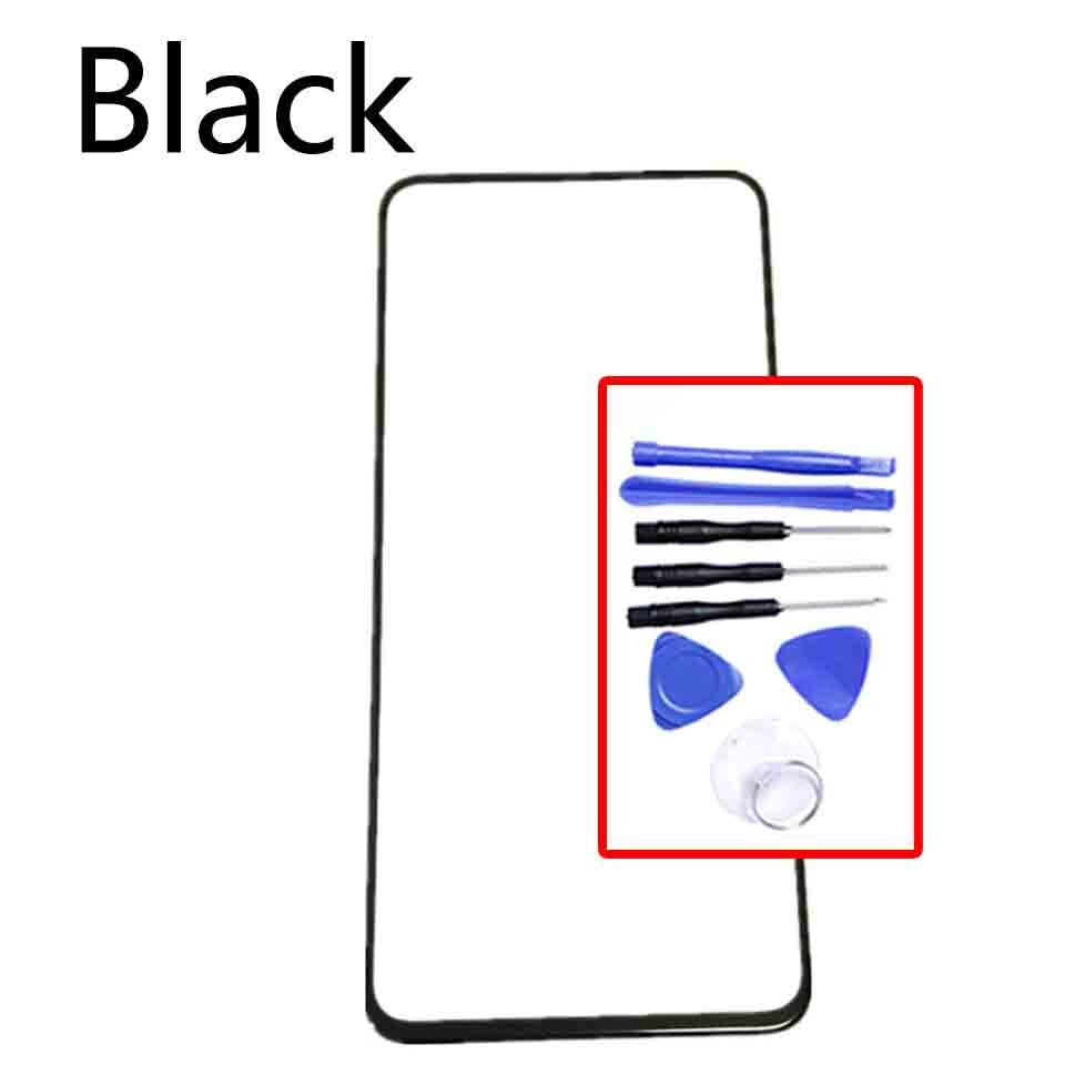 Vervanging Voor Huawei Y9A FRL-L22 FRL-L23 Lcd Front Touch Screen Outer Glas Lens: Black-With tool