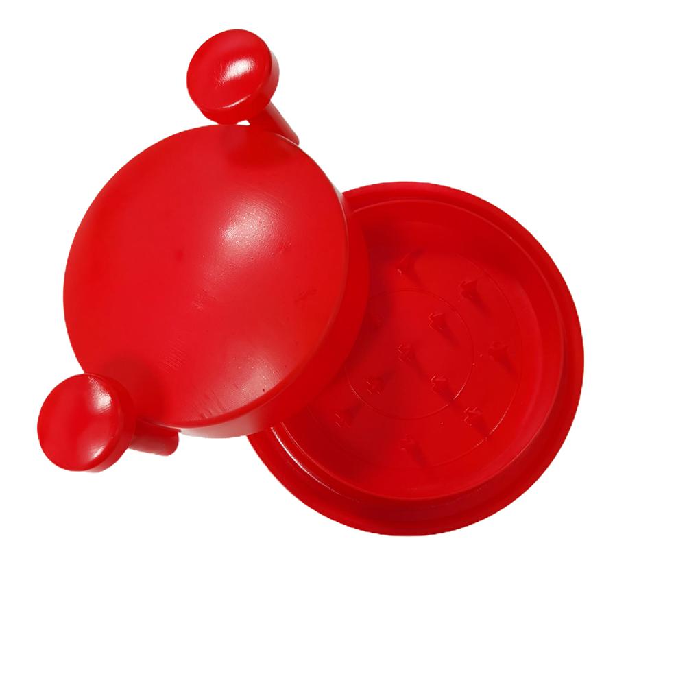 Manual Meat Shredder Machine For Pulled Pork Beef And Chicken Meat Mincer Multifunctional Masher Food Kitchen Tool Accessories: red 20cm