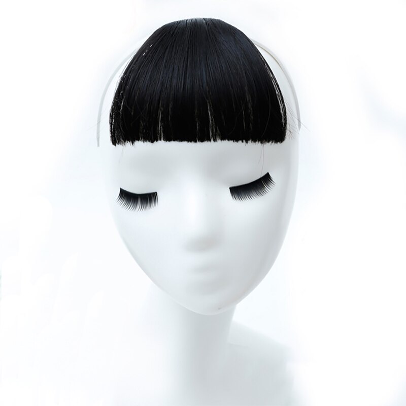 TALANG Women's short bangs top hair extension hair accessories natural and seamless breathable synthetic hair