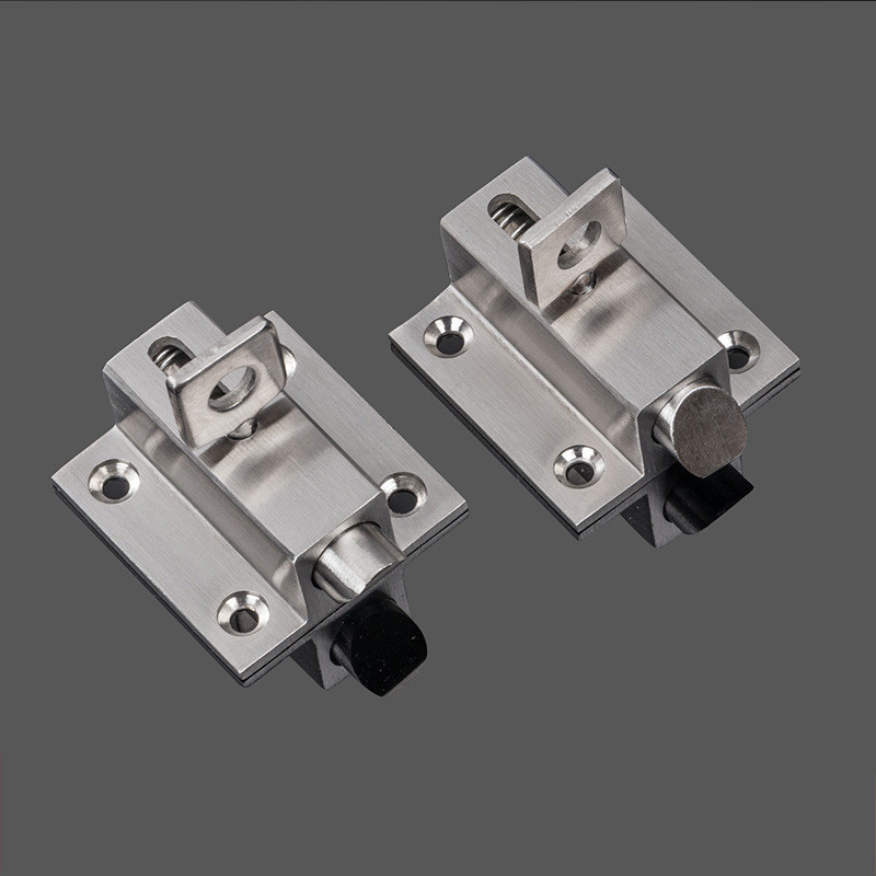 Self-closing Automatic Latch/Bolt Balcony Door Window Intermediate Spring bolt Stainless Steel Door Hardware